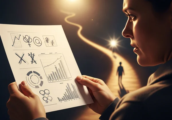 Parent reviewing dyslexia screening result